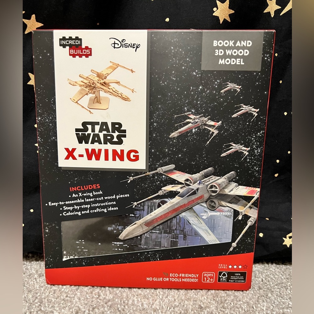 Disney incredi builds Star Wars x-wing